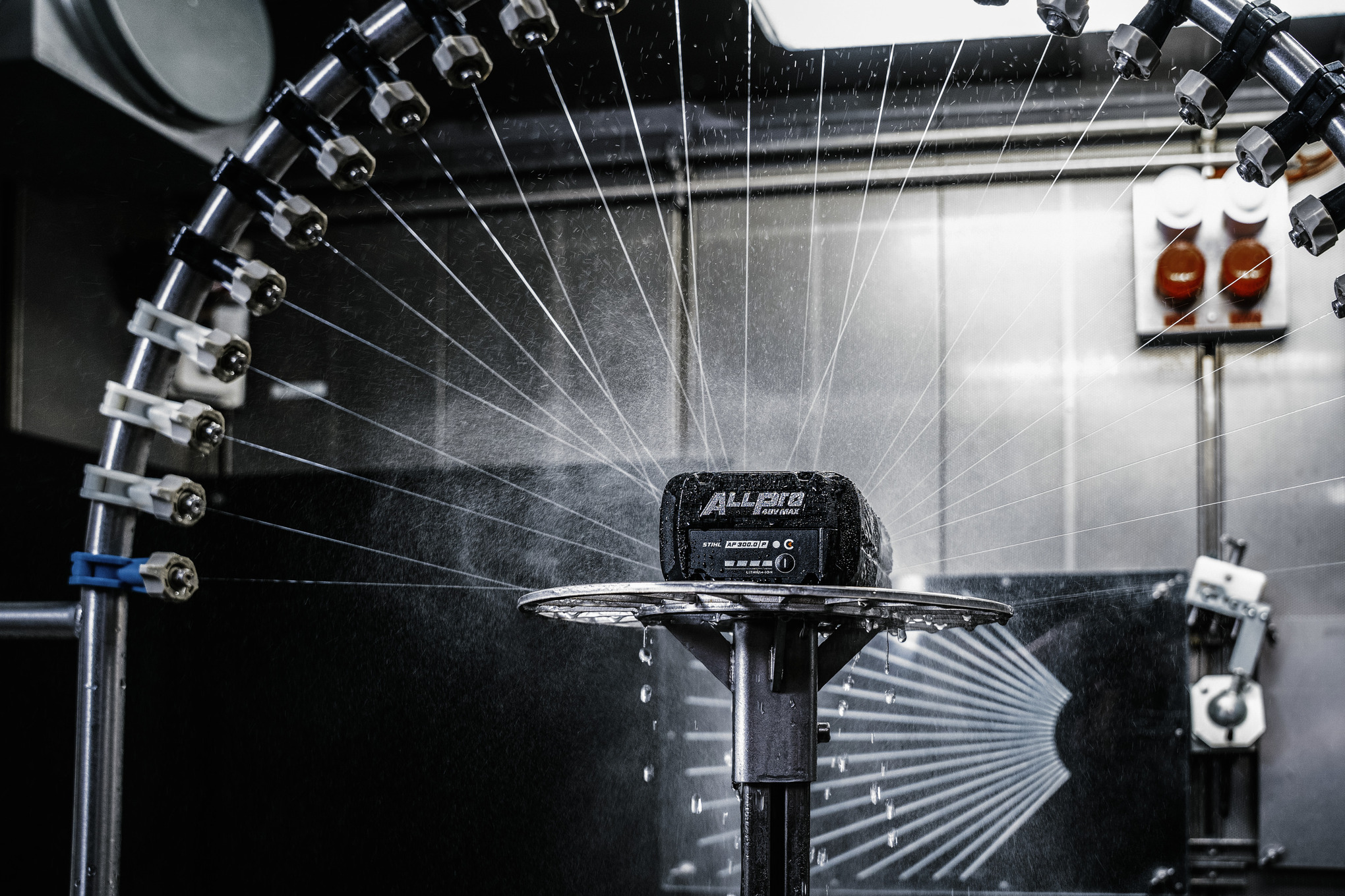 Développement et essais des batteries STIHL ALLPRO 