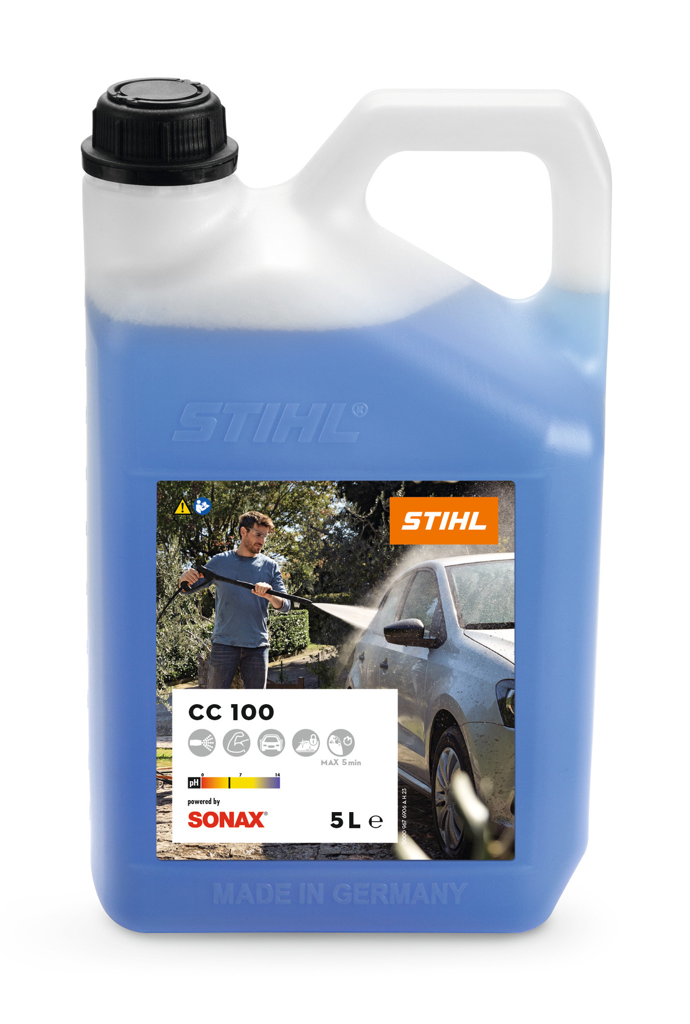 Shampoing-cire pour véhicules CC 100 - 5 l