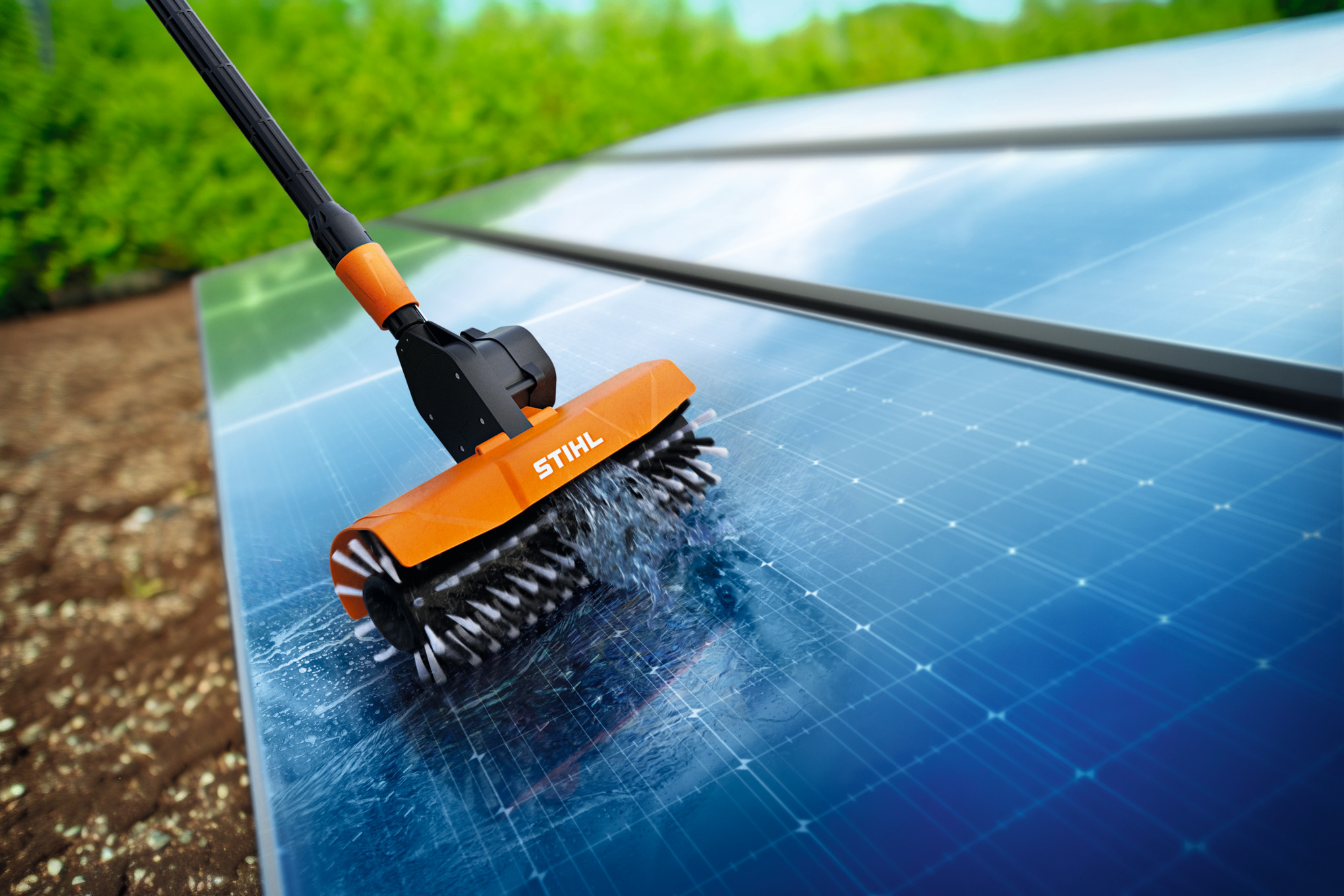Brosse rotative pour nettoyeurs haute-pression