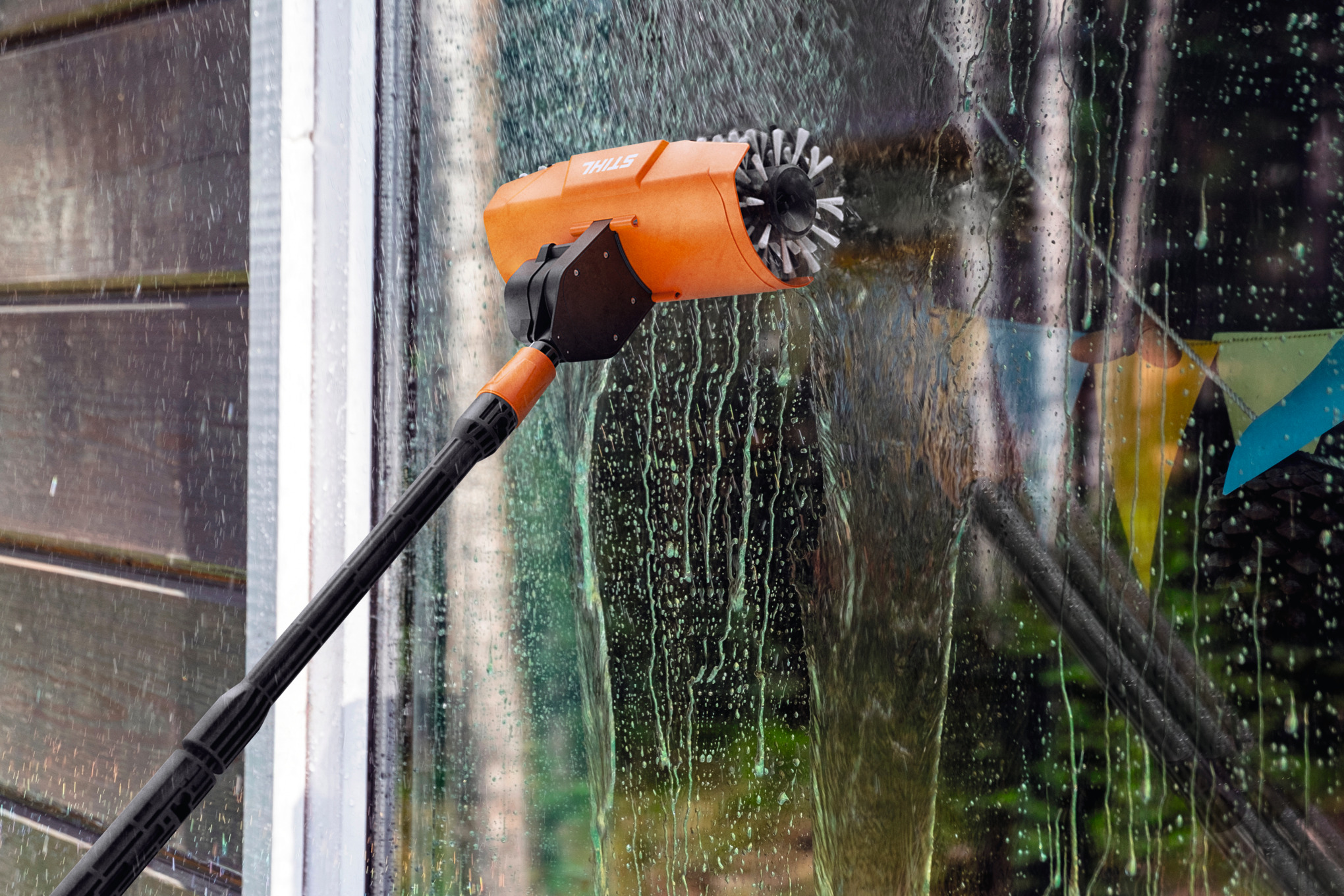 Brosse rotative pour nettoyeurs haute-pression