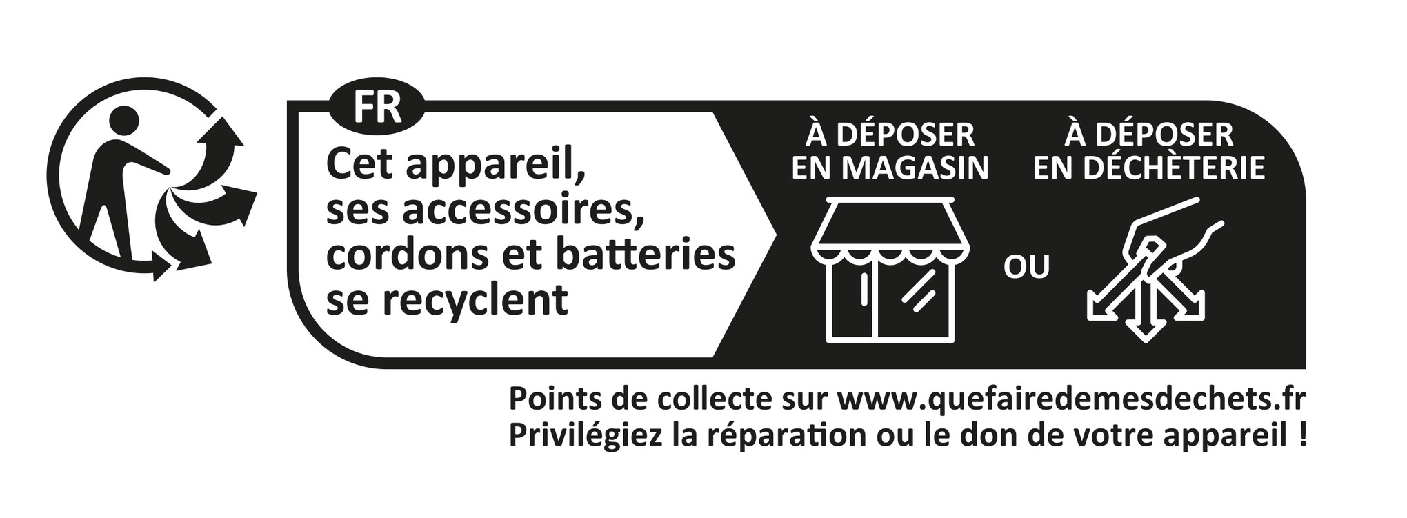 Souffleur BGA 50 - Pack batterie et chargeur