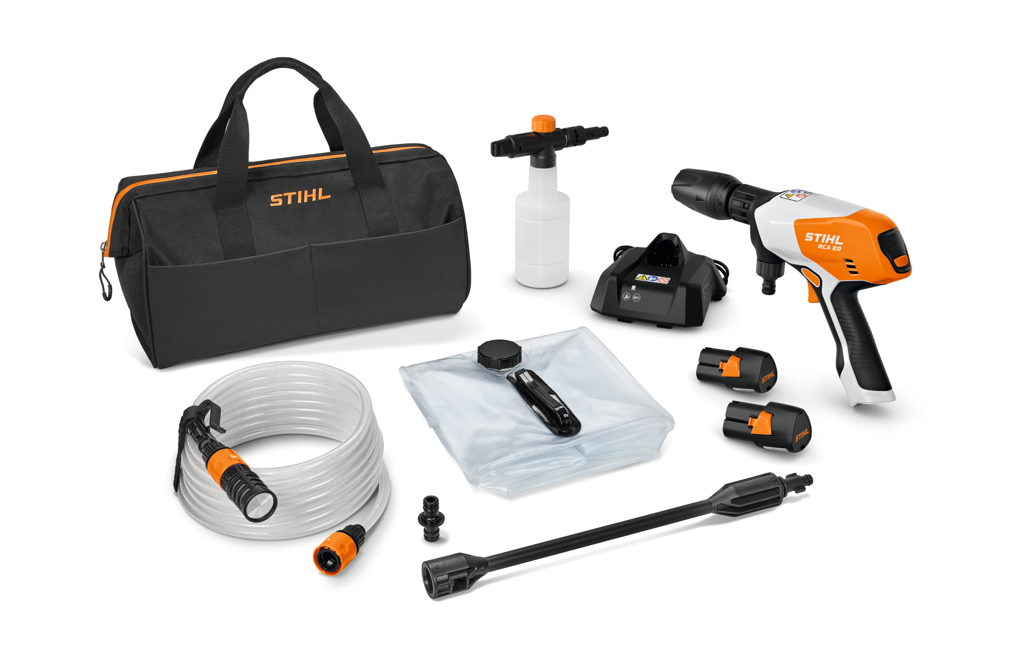 Nettoyeur à pression RCA 20 - Pack batterie et chargeur