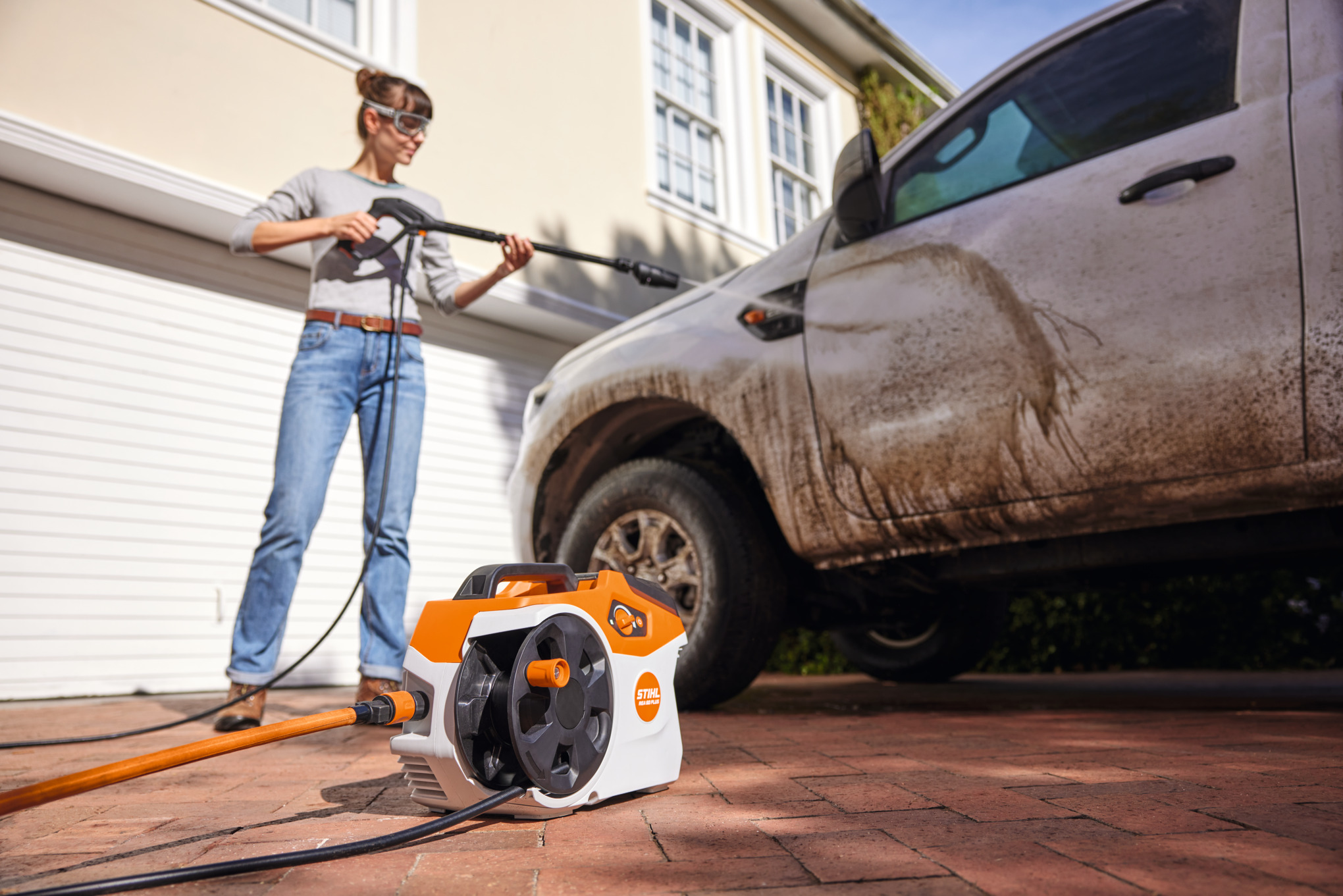Nettoyeur haute-pression REA 60 PLUS sans batterie ni chargeur