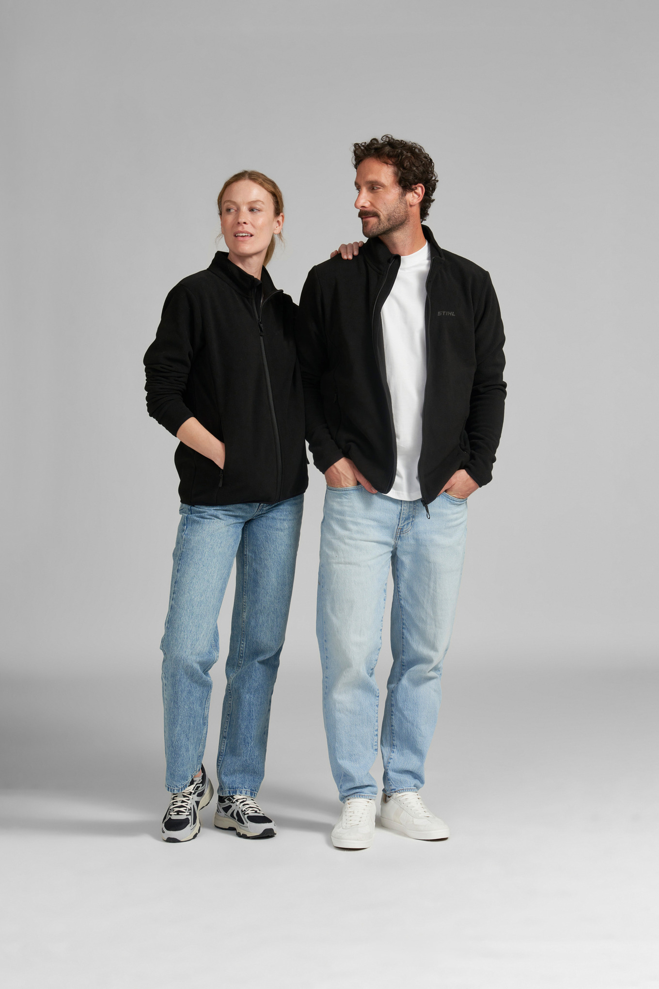 Veste polaire CLASSIC noire