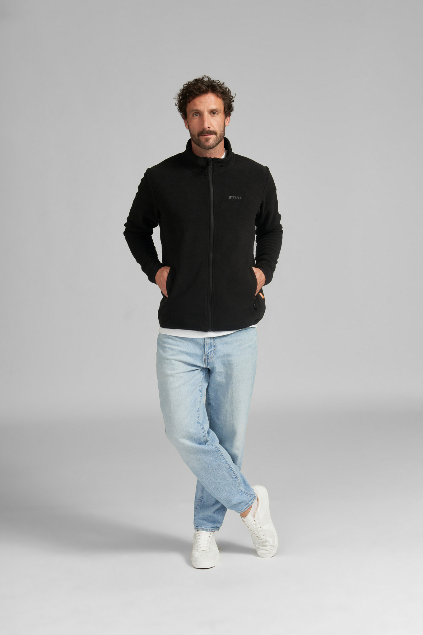Veste polaire CLASSIC noire