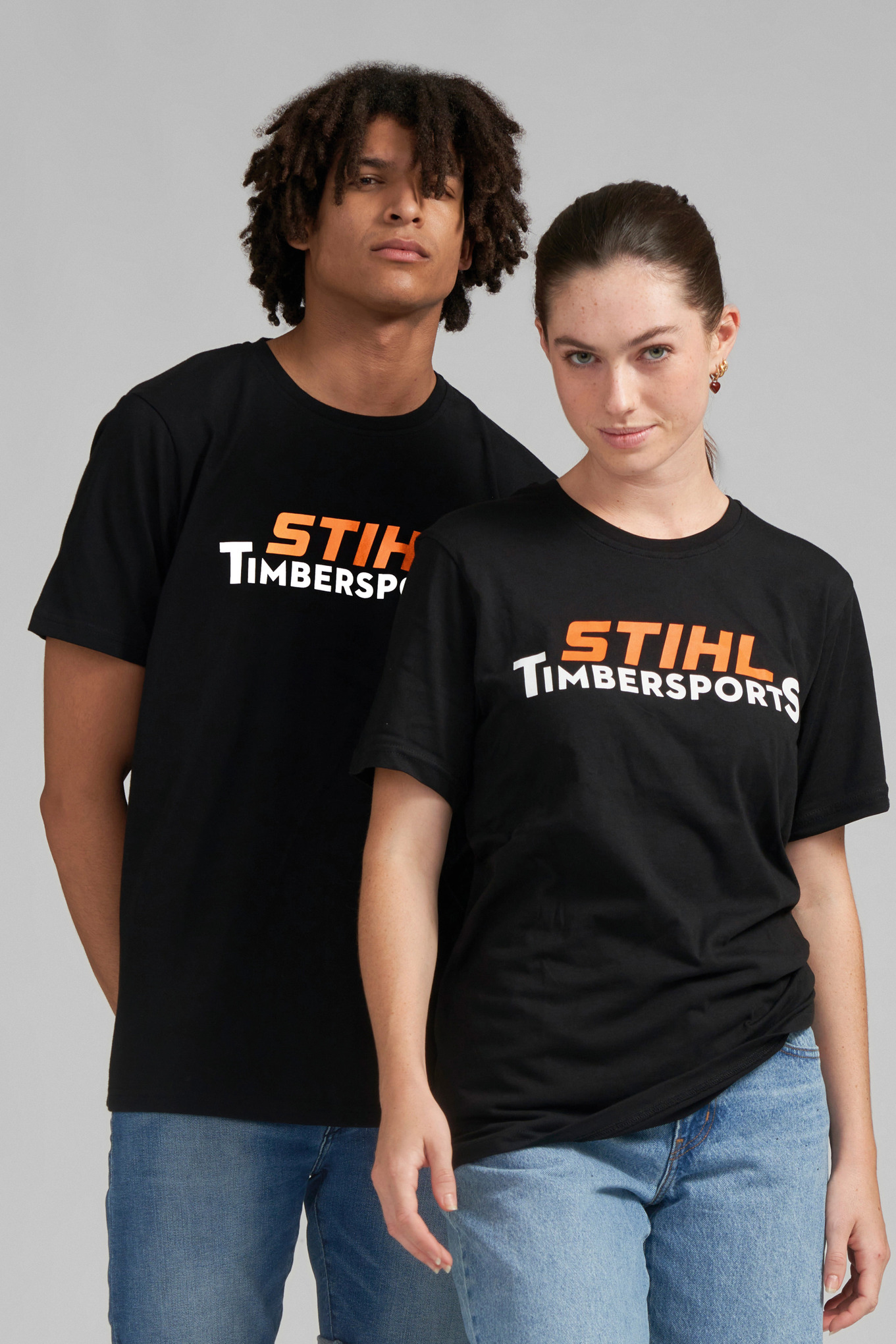 T-shirt Timbersports® noir Unisexe