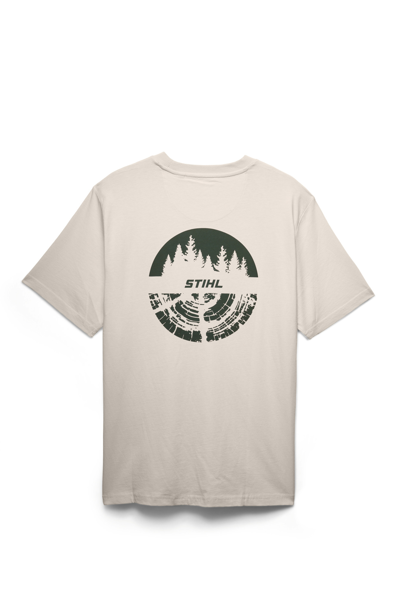 T-shirt TREE CIRCLE beige Homme
