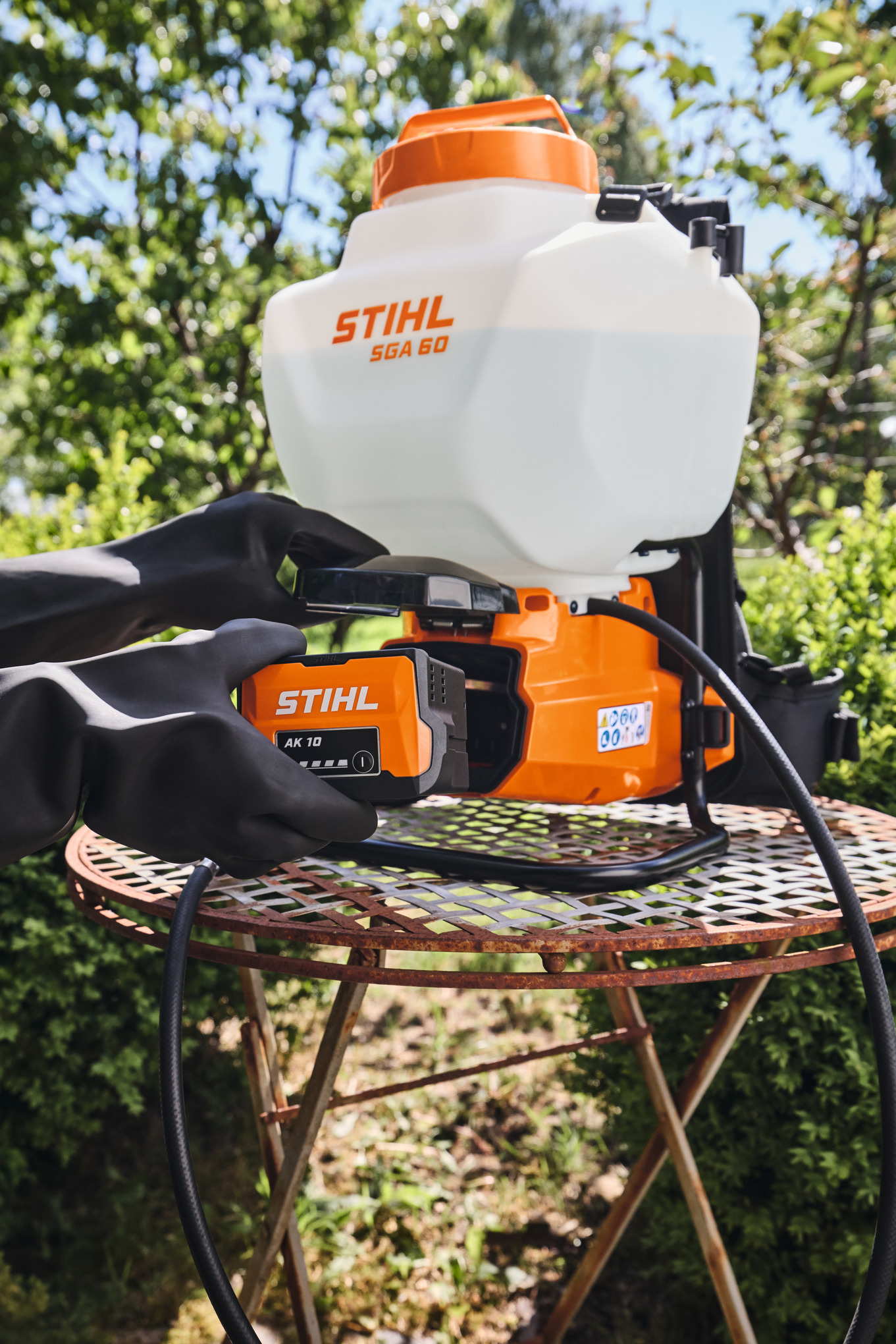 Pulvérisateur SGA 60 sans batterie ni chargeur