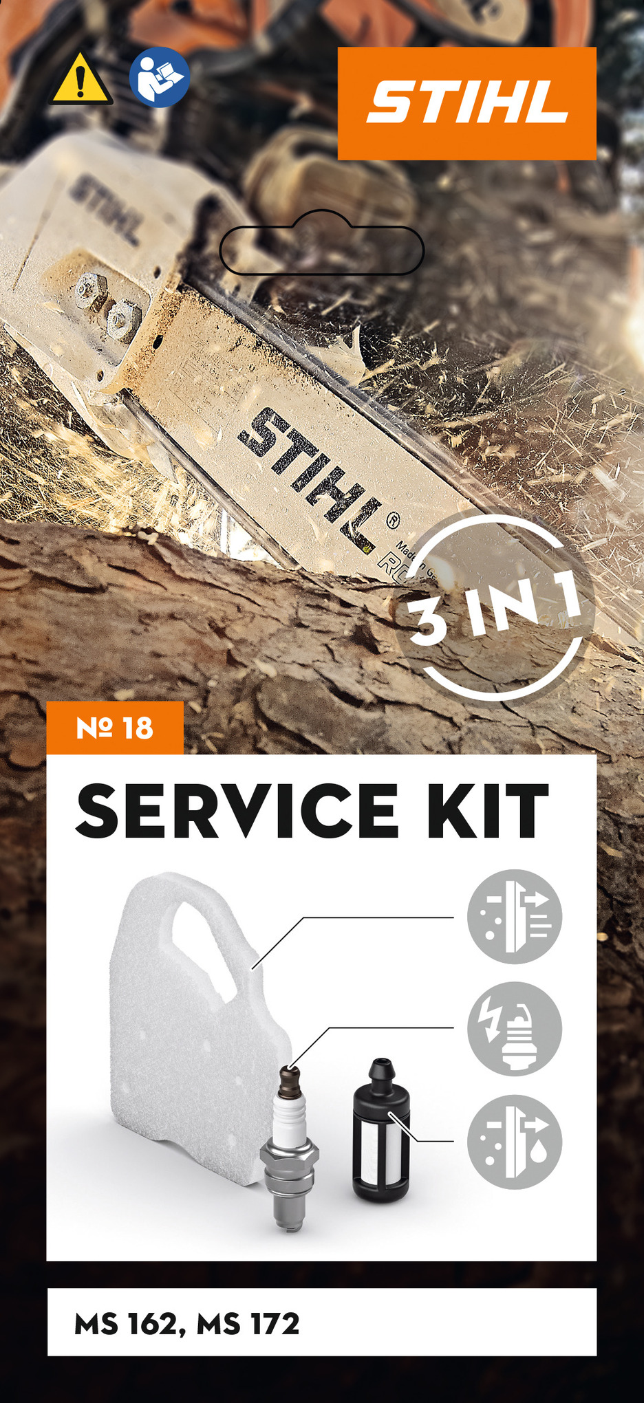 Service Kit N°18 pour MS 162 et MS 172