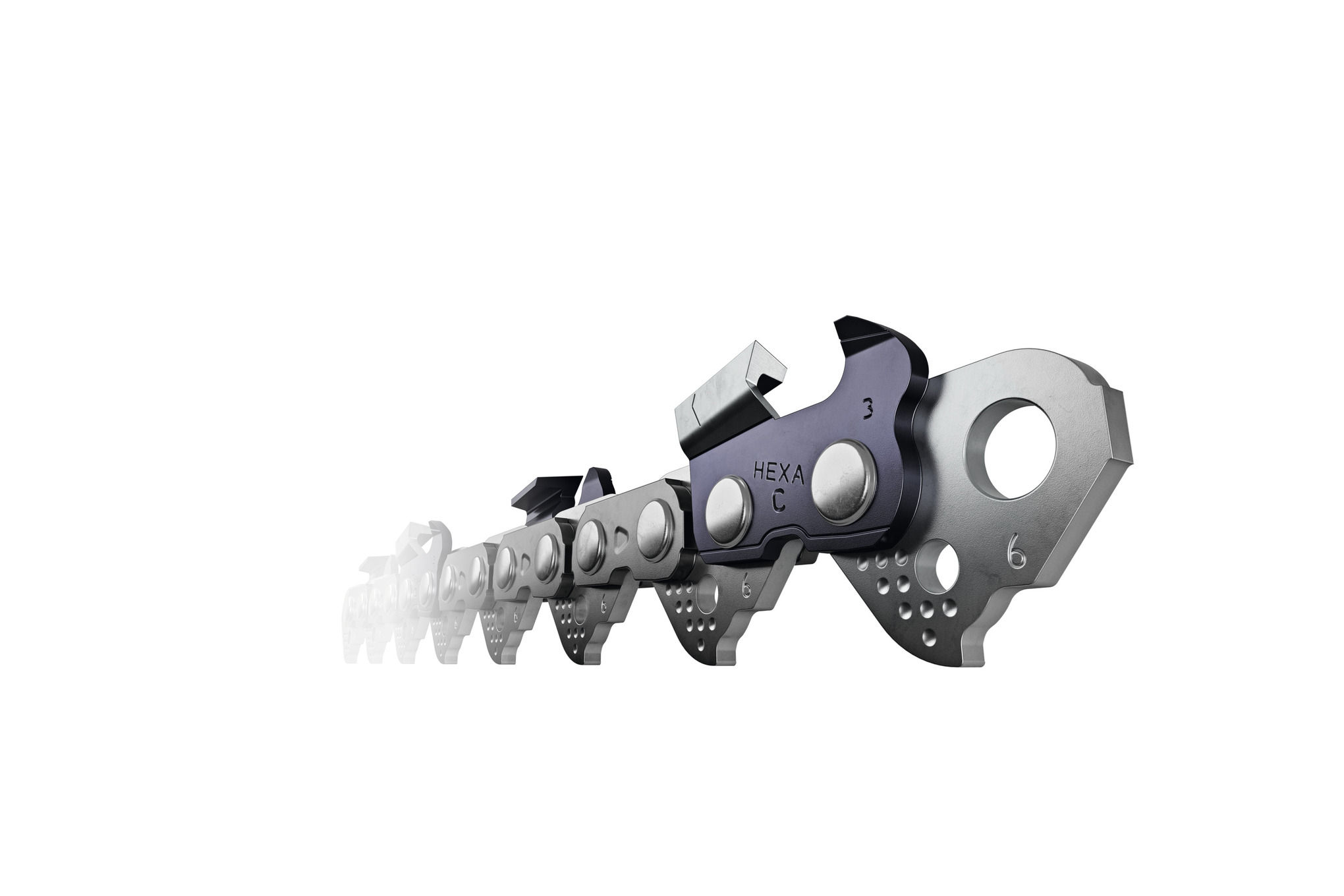 Chaîne Rapid Hexa 3/8"  1,6 mm