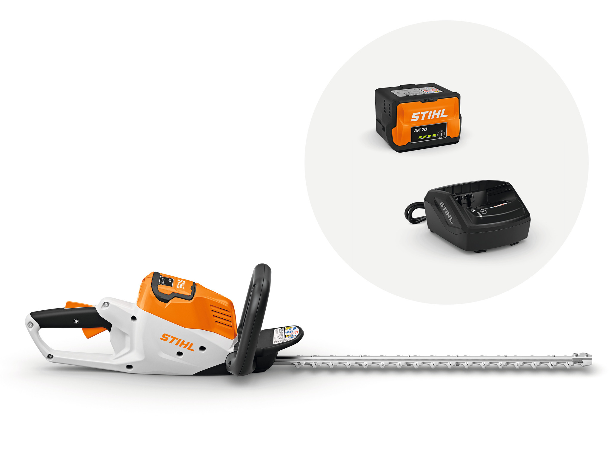 Taille-haie HSA 50 - Pack batterie et chargeur