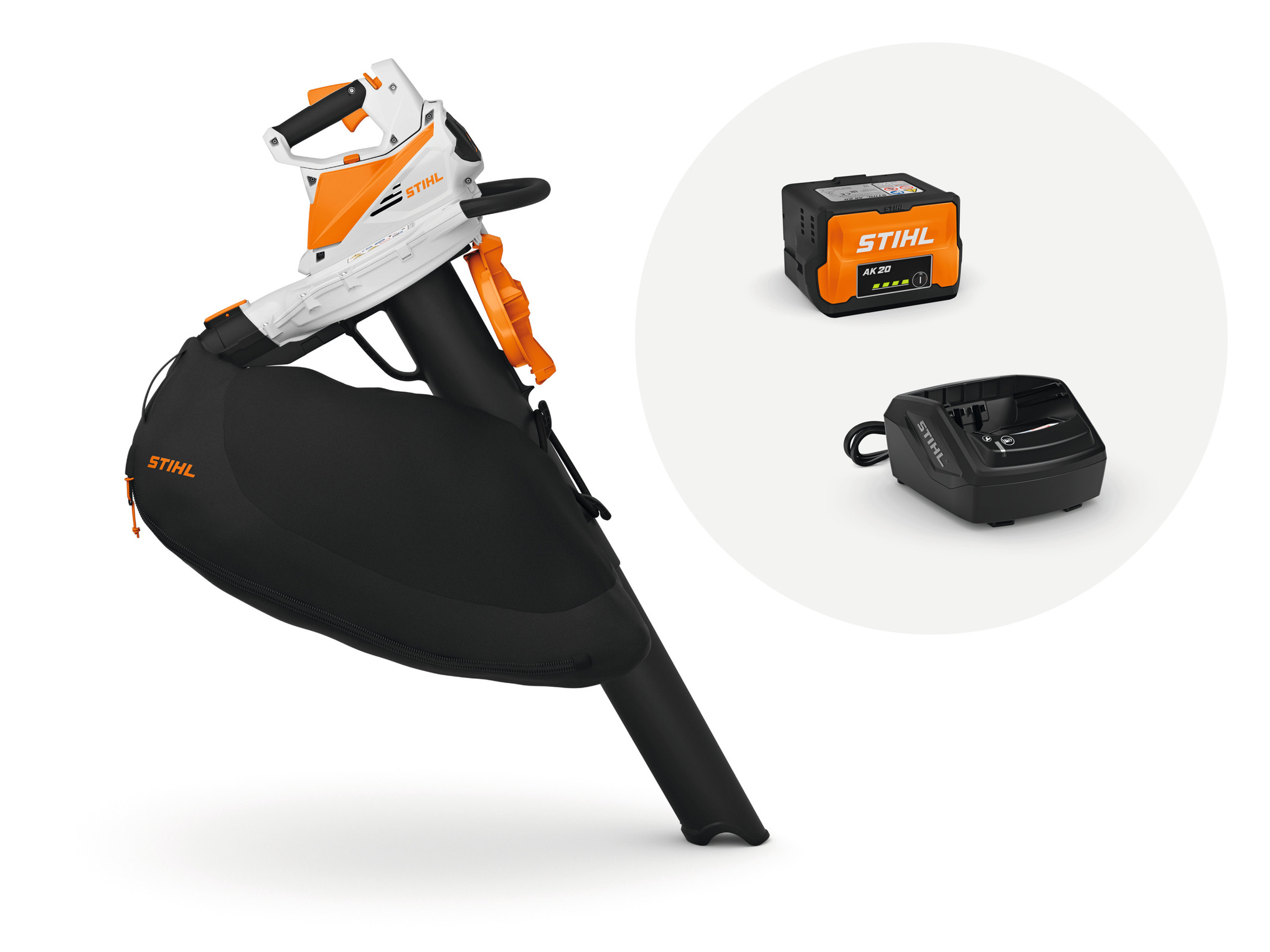 Aspiro-souffleur SHA 56 - Pack batterie et chargeur