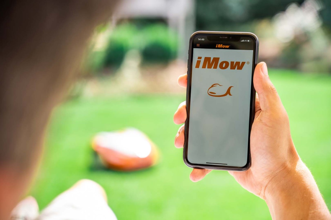 Smartphone avec l'application iMOW®