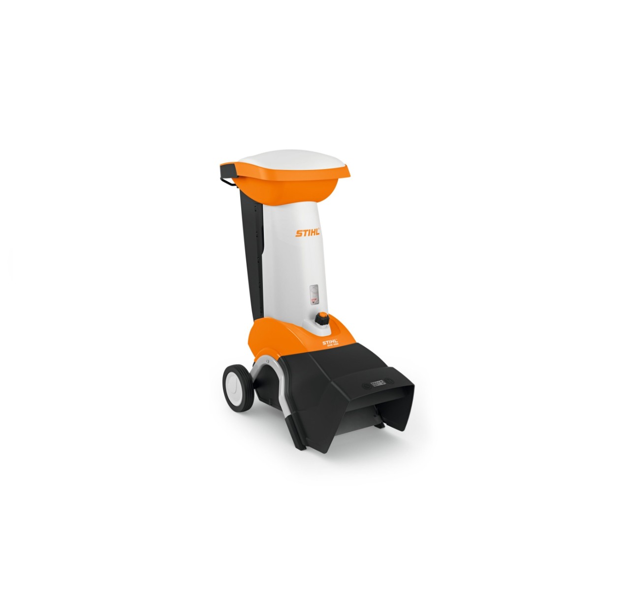 Broyeur de végétaux STIHL GHE 450 sur fond blanc